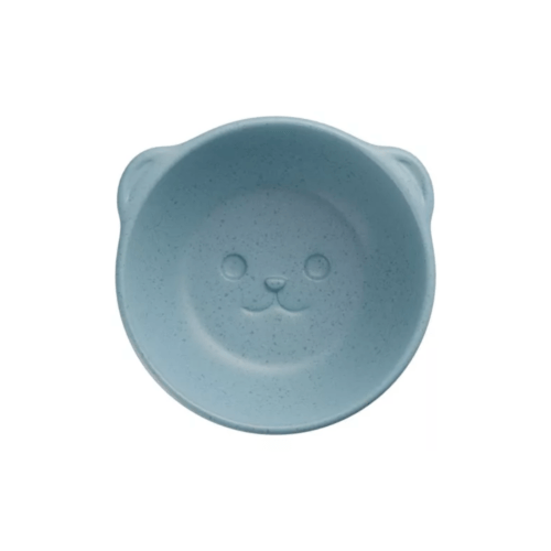 Bowl de Bambu e PP Baby Bear Azul 13,5cm x 13,5cm x 6,5cm - Lyor