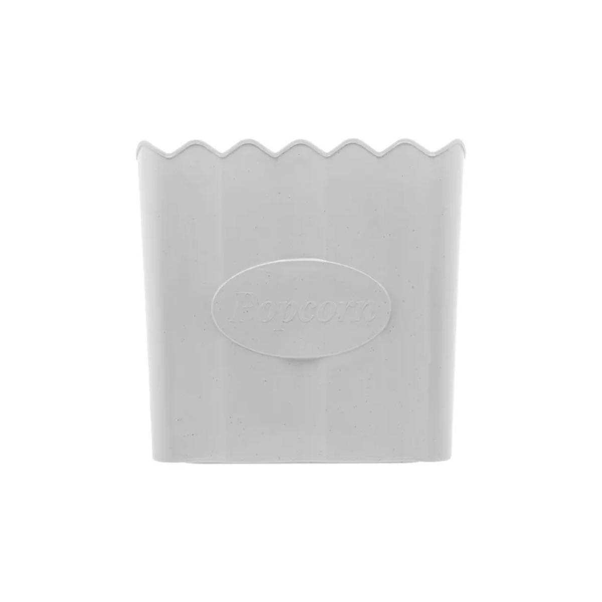 Balde de Pipoca de Bambu e PP Branco 16cm x 16cm - Lyor - Imagem 3