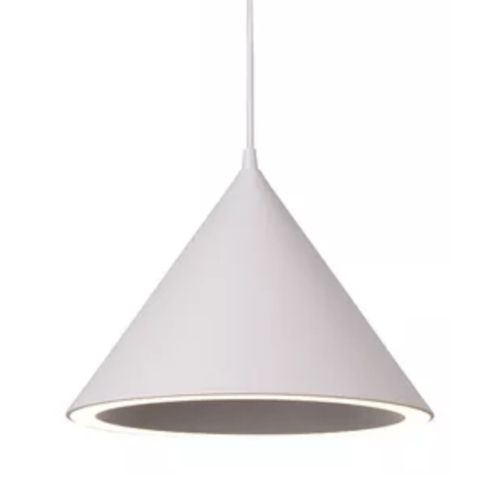 Pendente Hat D Branco Led 20cmx17cm 11w 6000k - Bella - Image 2