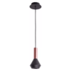 Pendente Pituco Rose Gold e Preto 10cmx18,7cm 10w - Bella