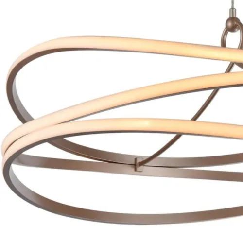 Pendente Fita Sand Gold 60cmx31cm 66W 3000K - Bella - Image 2