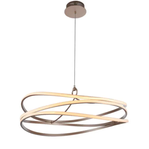 Pendente Fita Sand Gold 60cmx31cm 66W 3000K - Bella