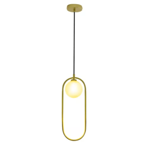 Pendente Gude Dourado 17cmx47cm 5w G9 - Bella