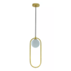 Pendente Gude Dourado 17cmx47cm 5w G9 - Bella - Image 2