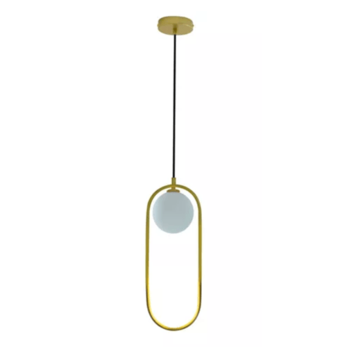 Pendente Gude Dourado 17cmx47cm 5w G9 - Bella - Image 2