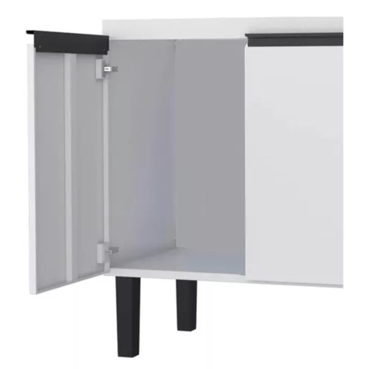 Gabinete Cozinha Netuno 1.50mts Aço Branco - Cozimax - Imagem 5