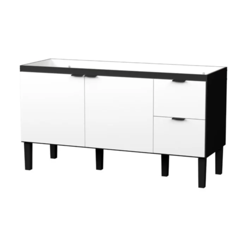 Gabinete Cozinha Madeira Colibri 1,50mts Preto/Branco - Cozimax - Image 2