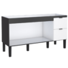 Gabinete Cozinha Madeira Colibri 1,50mts Preto/Branco - Cozimax - Image 3