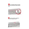 Kit Concertina Perimetral Clipada Galvanizada 45cm E 5 Metros - Calhaforte - Image 7