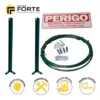 Kit Concertina Galvanizada Verde 45cm Com 5 metros - Calhaforte - Image 4