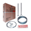 Kit Concertina Galvanizada 45cm Com 5 metros - Calhaforte