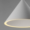 Pendente Hat D Branco Led 20cmx17cm 11w 6000k - Bella - Image 4