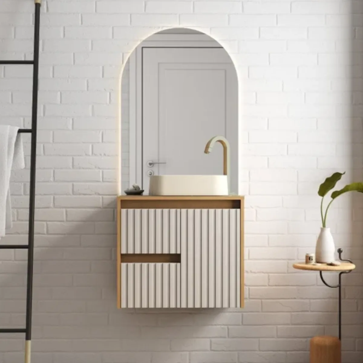 Gabinete Para Banheiro Kyoto Sem Cuba - Cozimax