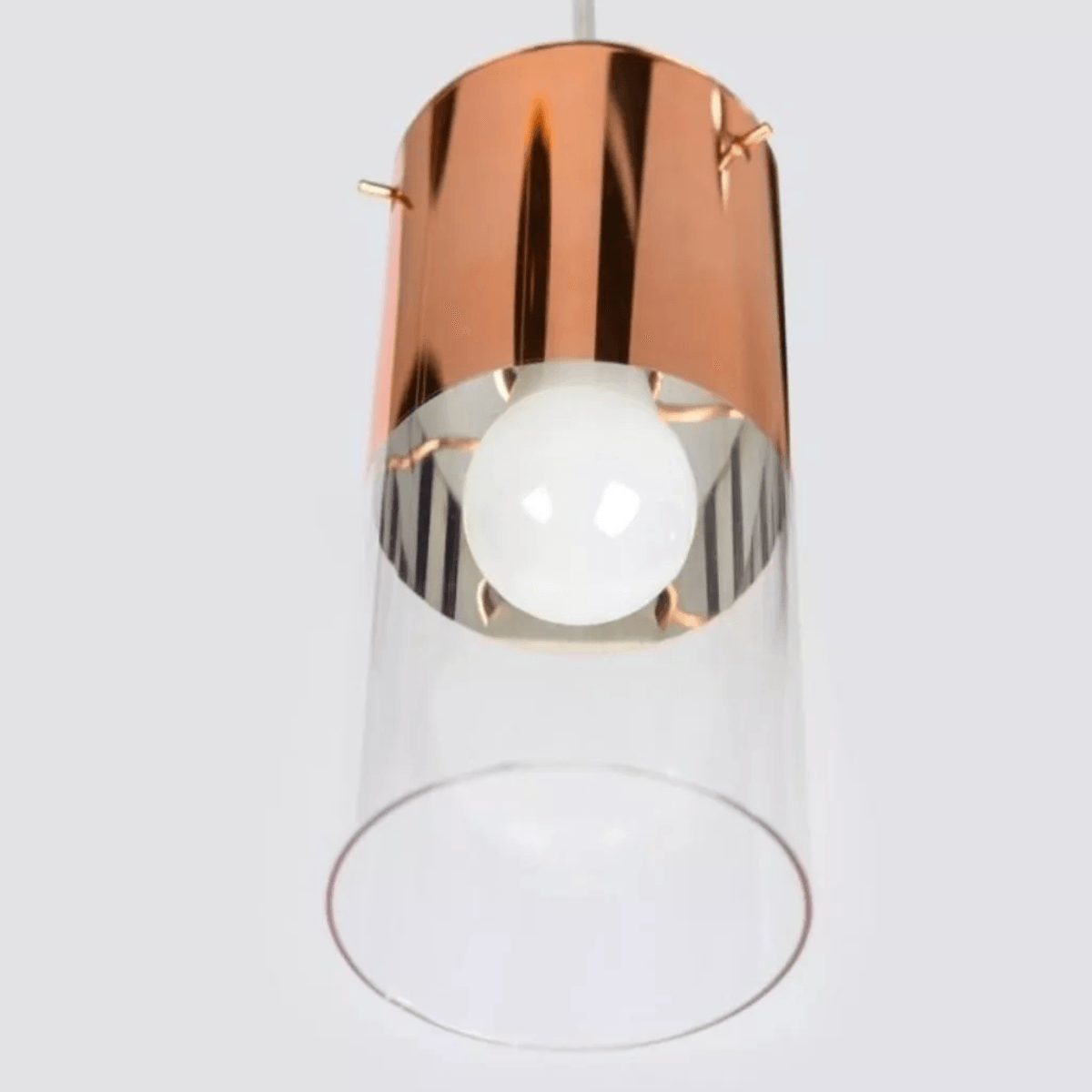 Pendente First 1/2 Cobre para 3 Lampadas E27- Bronzearte - Imagem 5