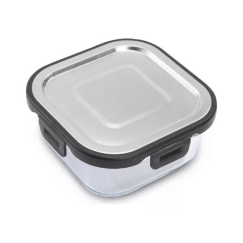 Pote Hermético Com Tampa Em Alumínio 500Ml - Cromus