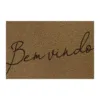 CAPACHO VINIL LIGHT 40X60CM BEM VINDO BEGE
