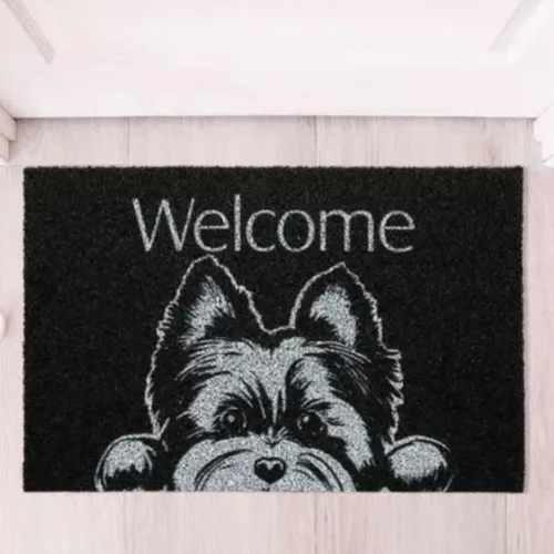 CAPACHO VINIL PET DOG 40X60CM WELCOME YORKSHIRE - Image 2
