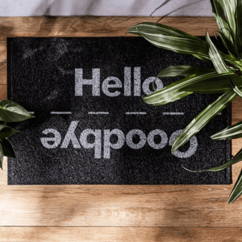CAPACHO VINIL SUPER PRINT 40X60CM HELLO - Image 4