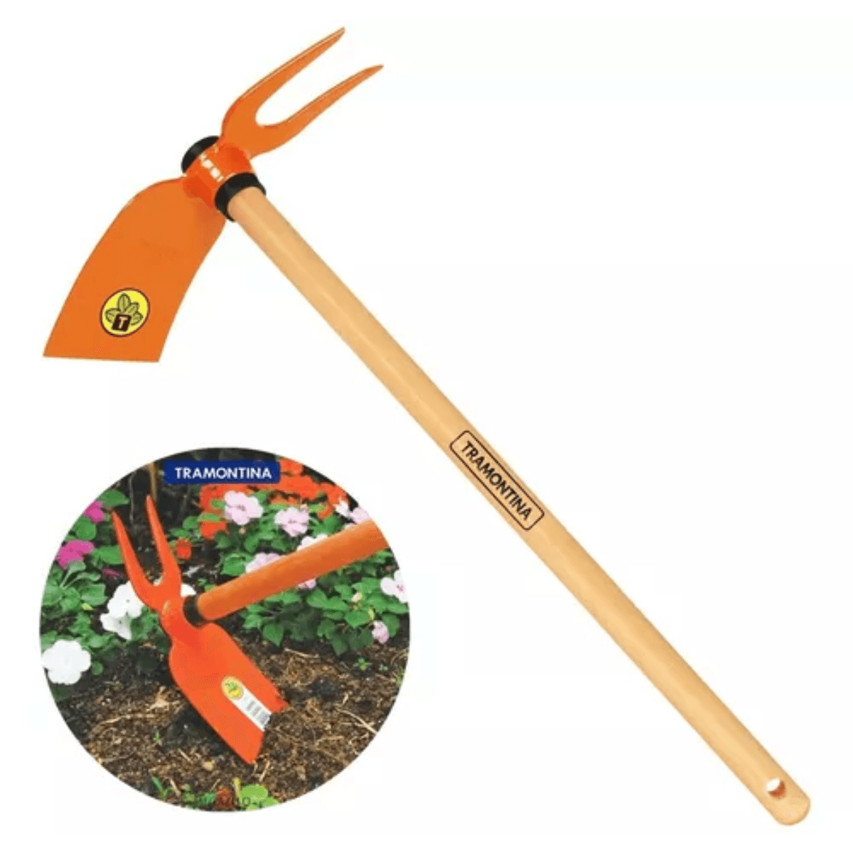 Sacho Metálico Ponta Dupla 60CM - Tramontina - Imagem 5