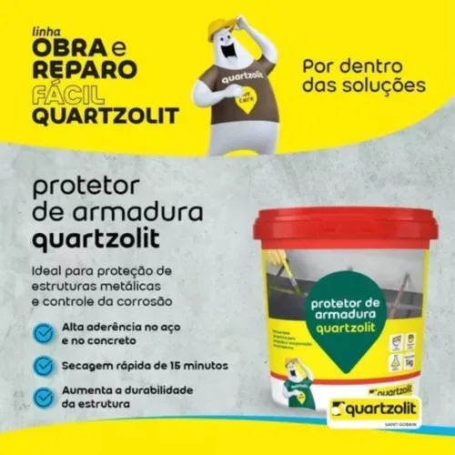 Protetor Armadura Cimenticio - Quartzolit - Image 2