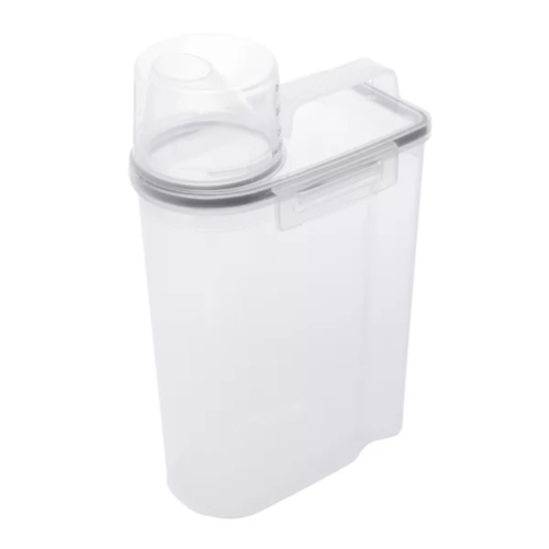 Pote Hérmetico para Armazenamento com Copo Medidor de Plástico My Box 2,5L - Lyor