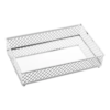 Bandeja de Metal com Espelho Barcelona Prateada 21cm x 13cm x 5cm - Lyor - Image 2