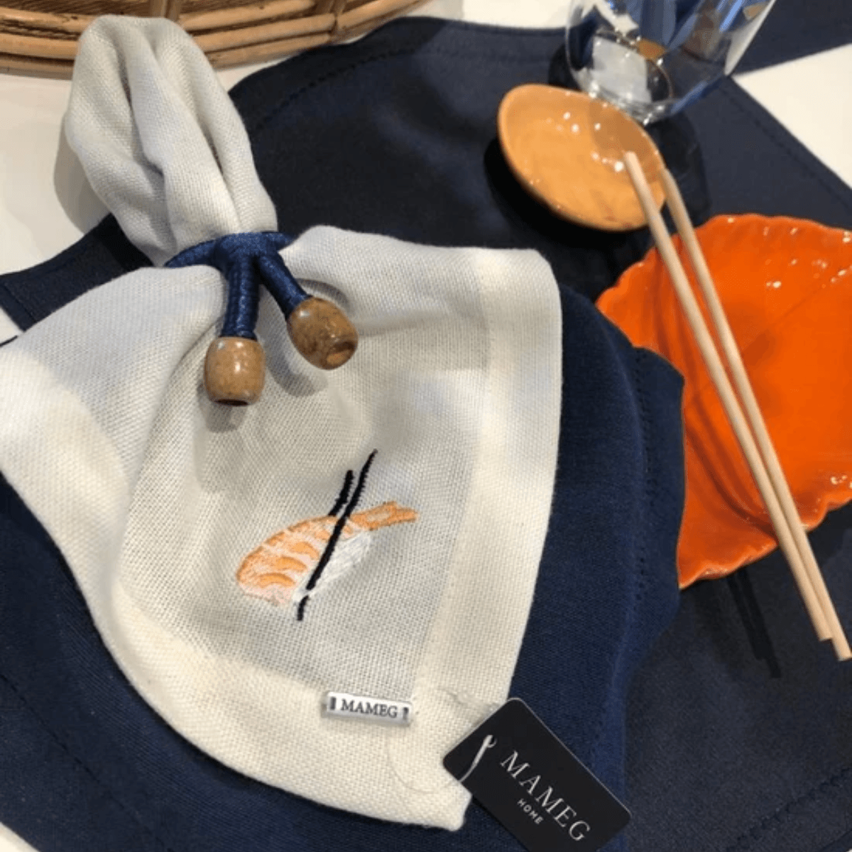 Guardanapo De Linhão Off Niguiri - Mameg - Imagem 2