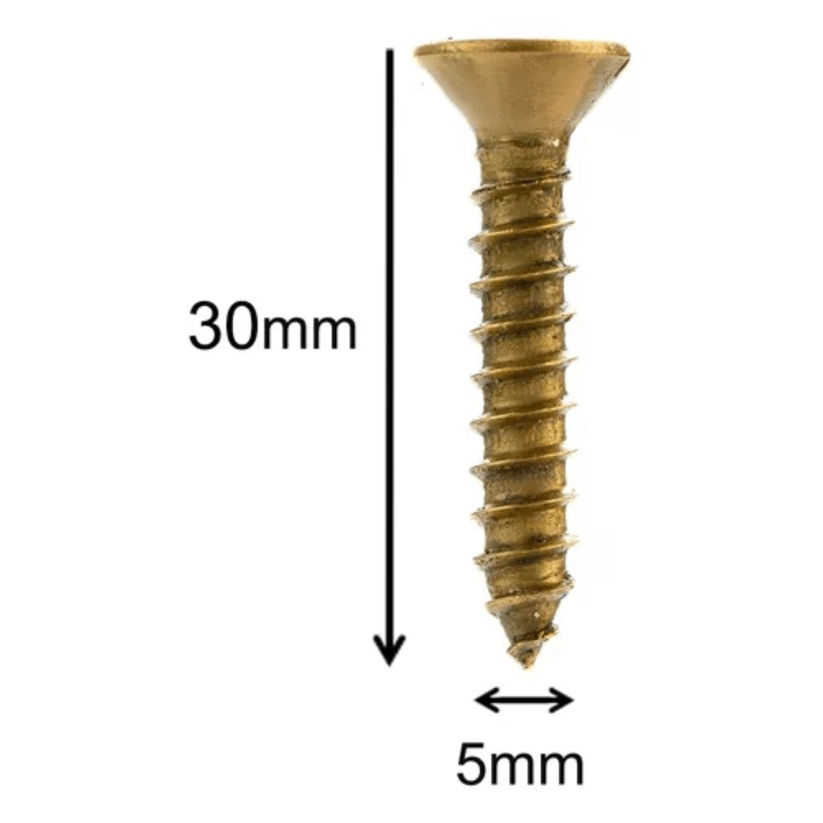 Parafuso Chipboard Chata 5.0x30 C/ 50 Unidades - Preguim - Imagem 2