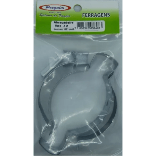 Abraçadeira Tipo D 3/4 Com 02 Unidades - Preguim - Image 2