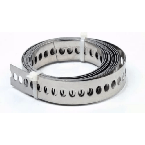 Fita Perfurada Aço 19mm Rolo 2 Metros - Preguim