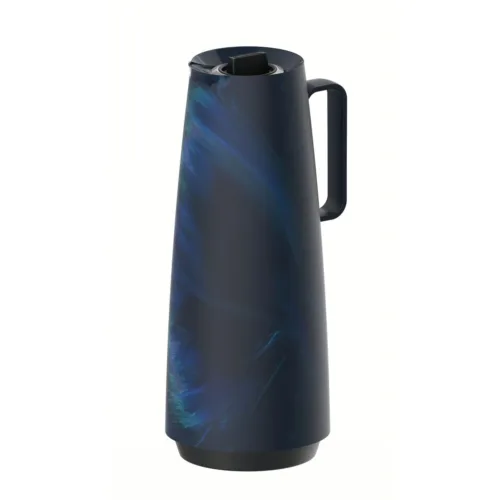 Garrafa Termica 1 Litro Marmore Azul Exata - tramontina