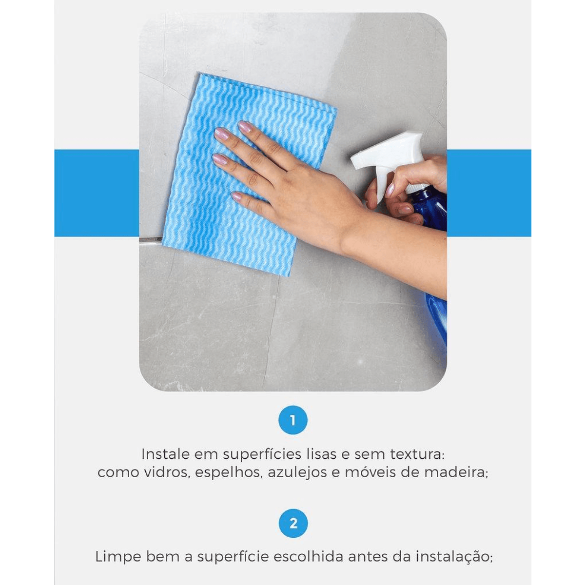 Suporte 3x1 Com Dupla Face 3M Branco - Arthi - Imagem 3