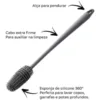 Escova Para Limpeza De Silicone Cinza - Lyor - Image 8
