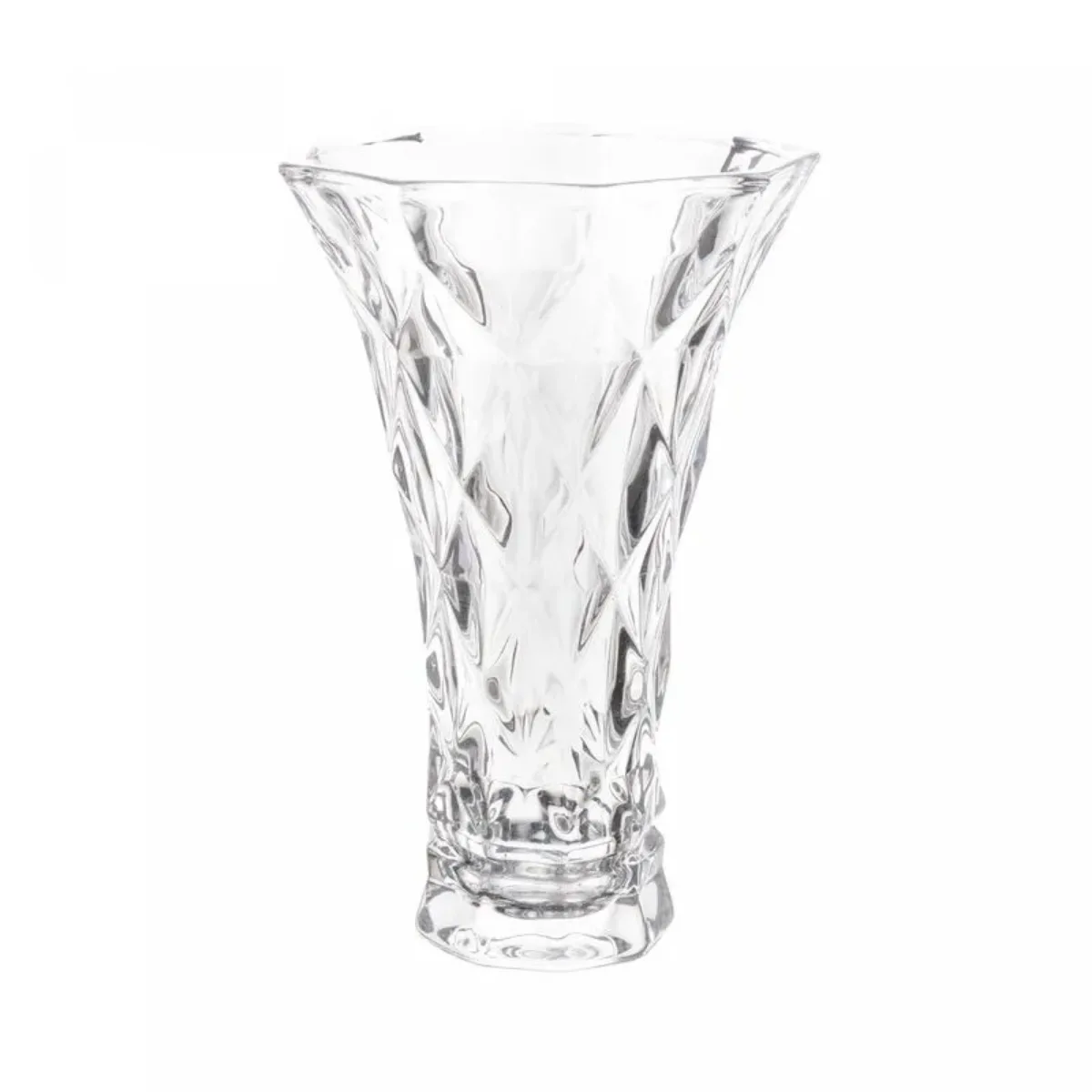 Vaso De Vidro Diamond 8x15cm - Lyor - Imagem 3