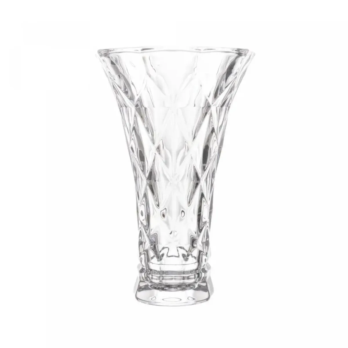 Vaso De Vidro Diamond 8x15cm - Lyor - Imagem 2