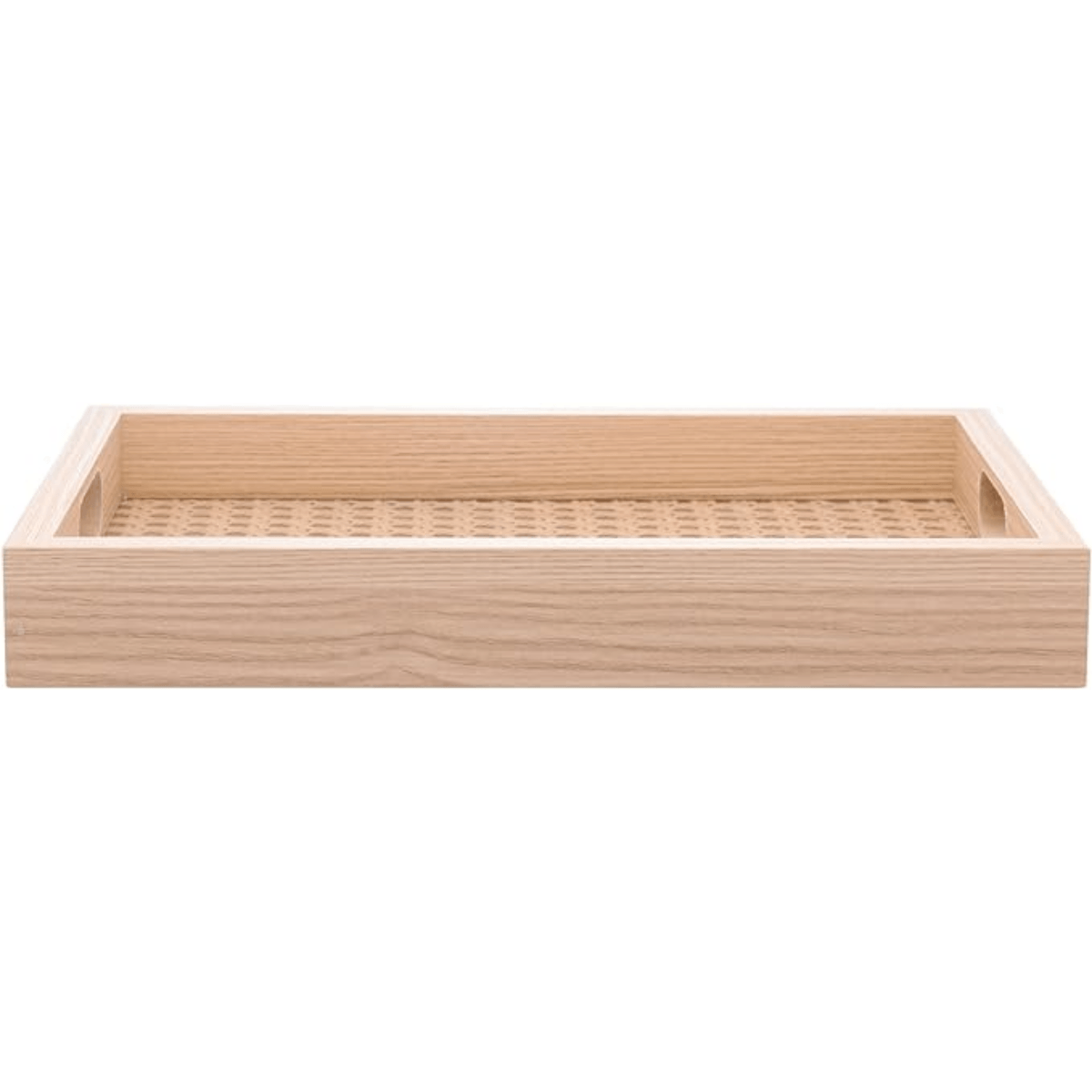 Bandeja Retangular MDF Fundo Trelica 40x4x30cm - Lyor - Imagem 2
