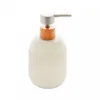 Porta Sabonete liquido Ceramica Granilite Lines Branco - Lyor - Image 3