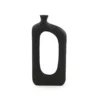 Decorativo Escultura Madeira Preto 30CM - Cromus