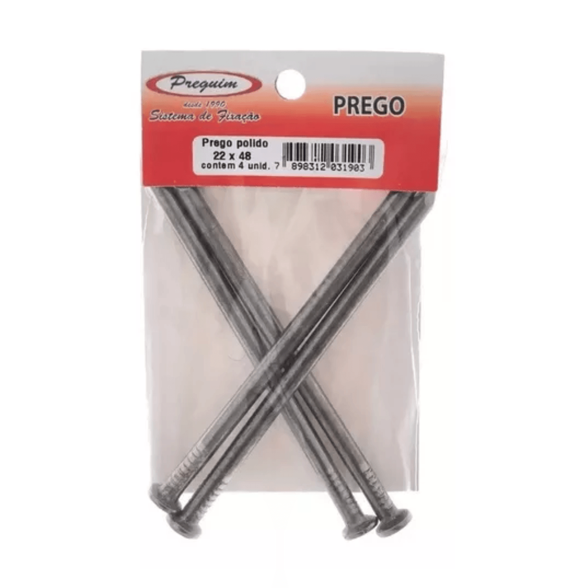 Prego Polido 22x48 C/ 04 Unidades - Preguim - Imagem 4