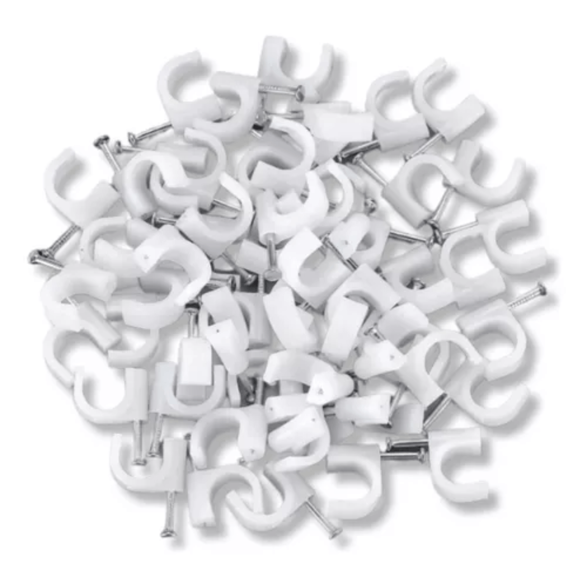 Fixa Fio Para Cabo Coaxial 07mm Com 6 unidades - Preguim - Imagem 3