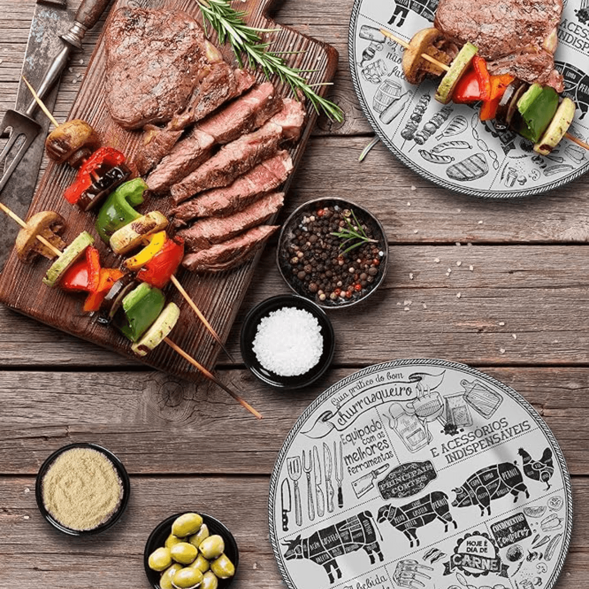 Prato Raso Churrasco - Alleanza - Imagem 3