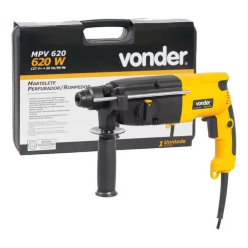 Martelete perfurador/rompedor 620 W 220V - Vonder - Image 4