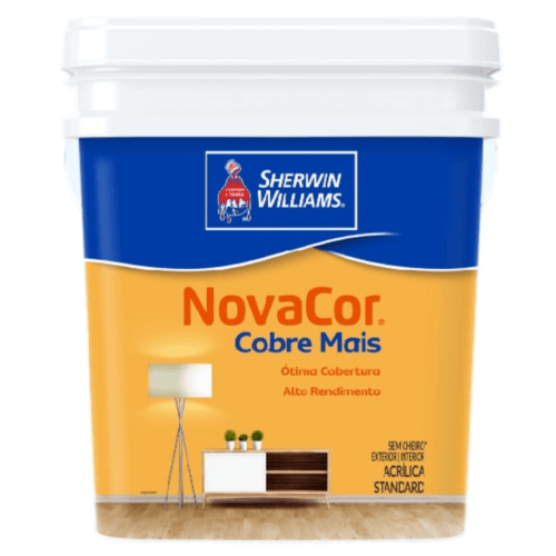 Tinta Acrílica Nova Cor Fosco Cobre Mais Branco 15lt- Sherwin Willians
