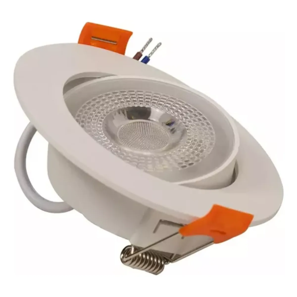 Spot Embutir Easy LED Redondo Branco 7W 6500K 90X32MM - Bronzearte - Imagem 6