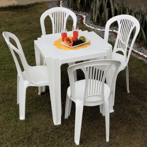 Mesa Tambaú em Polipropileno Branco - Tramontina - Image 3