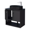 TOUCADOR 60CM ACO BARU PRETO - COZIMAX - Image 3