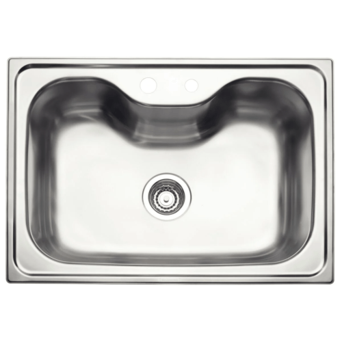 Cuba Undermount Morgana em Aço Inox com Acabamento Acetinado 69x49 cm com Dosador de Sabão, Tábua e Cesto Aramado - Tramontina - Image 3