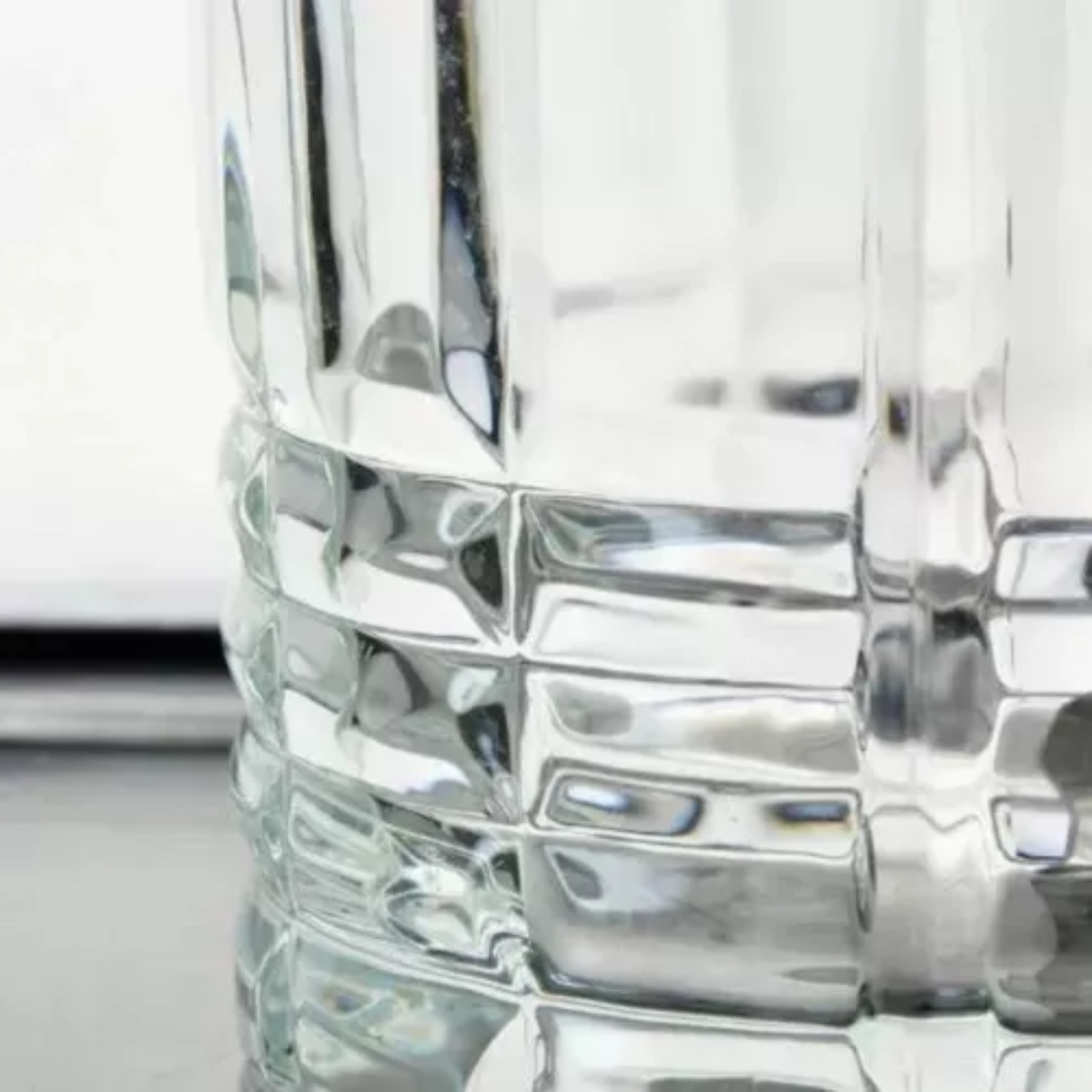 Balde Vidro para Gelo com Alça e Pegador Grego 15cm x 13cm x 14cm - Wolff - Imagem 3