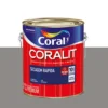 Tinta Esmalte Brilhante 3,0L Coralit Secagem Rápida Alumínio - Coral