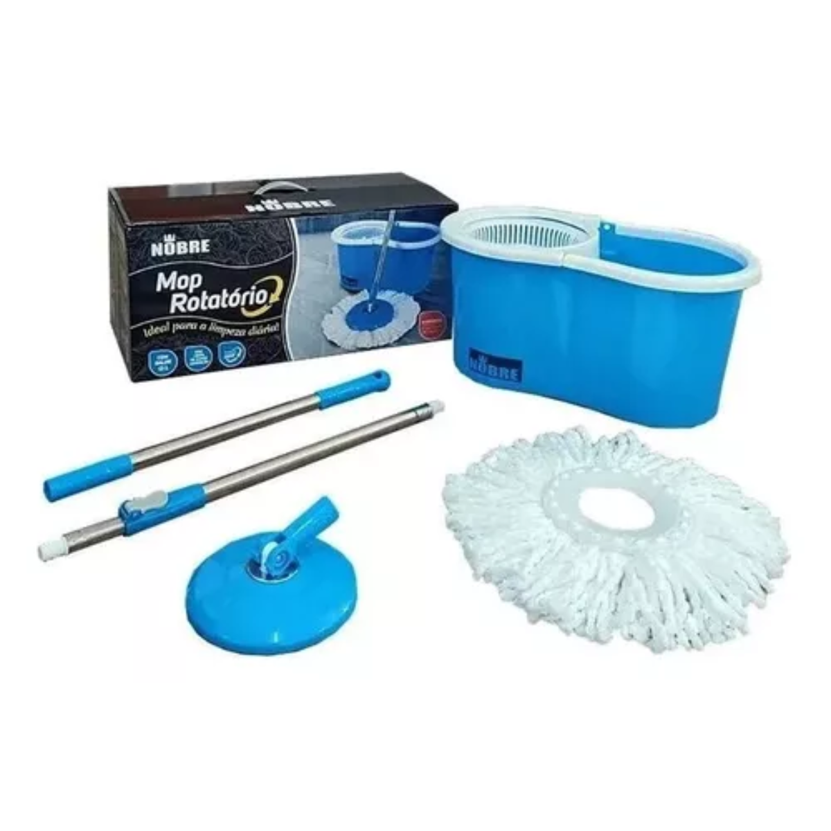 Mop Slim Rotatorio 13 litros - Nobre 414111 - Imagem 4